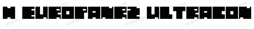 h EuropaNr2 UltraCon字体转换